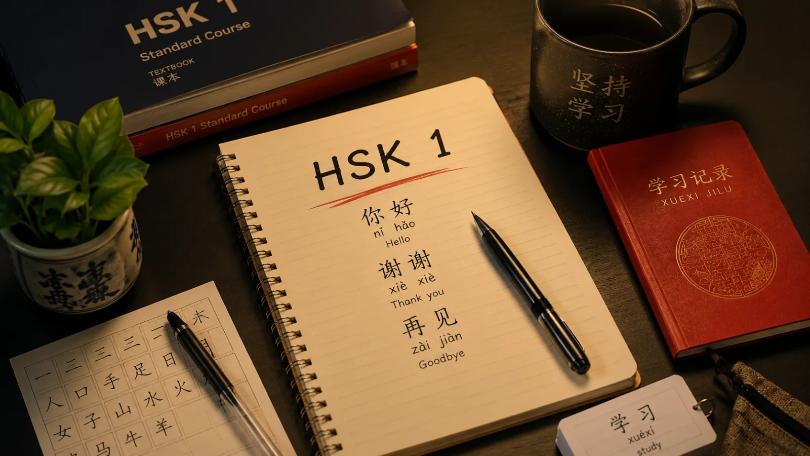 HSK 1 Vocabulary List: Top 150 Words