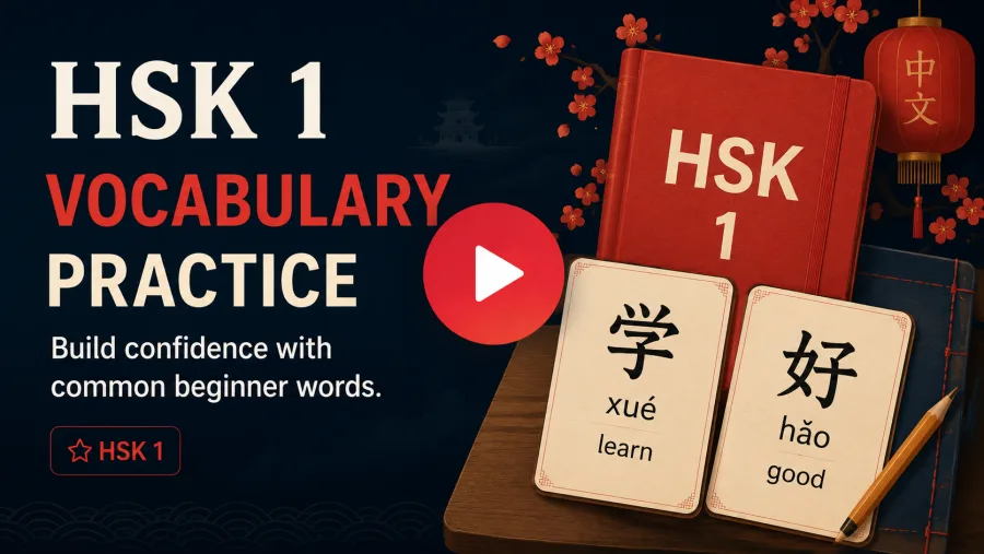 Concept Of Pronouns Chinese lesson thumbnail